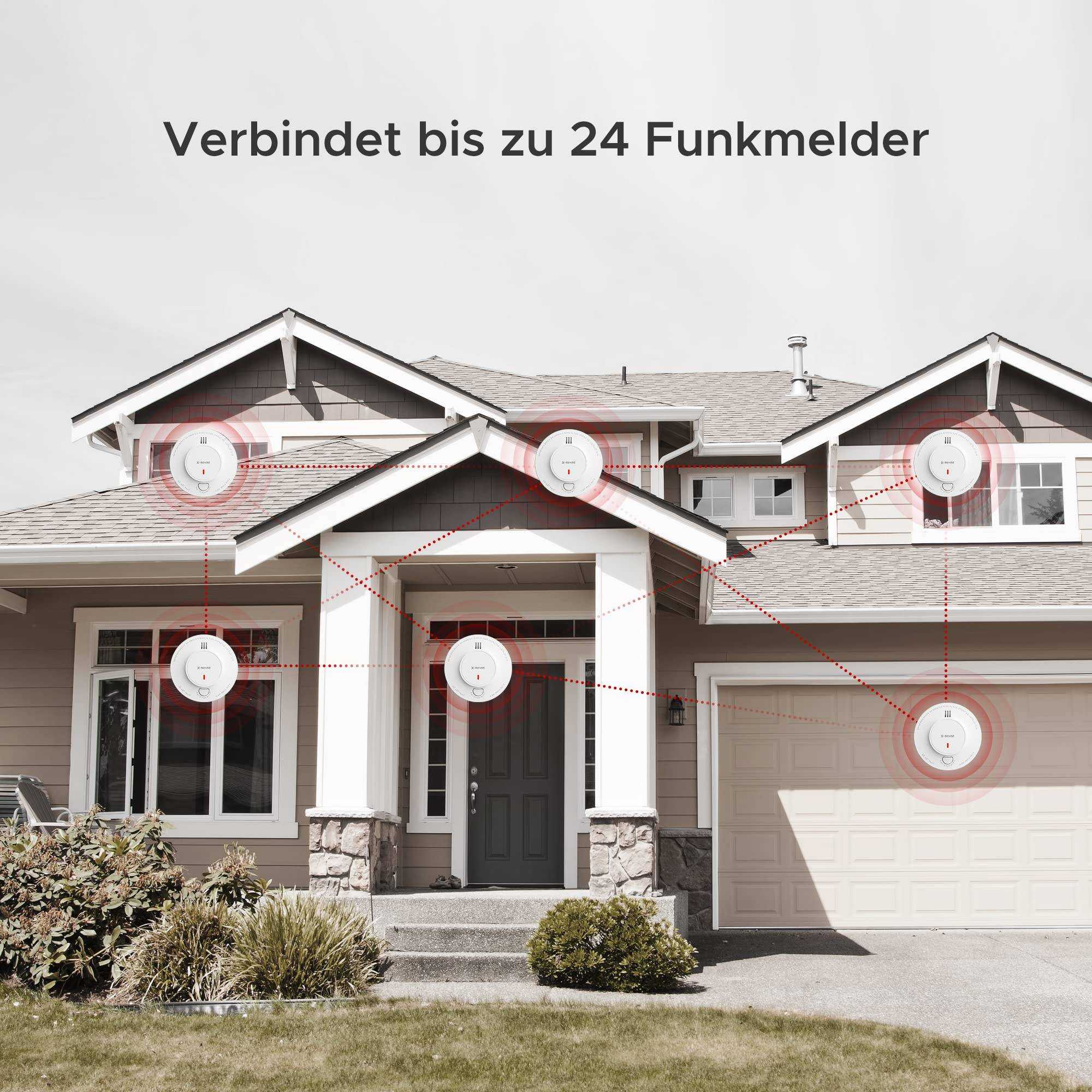X-Sense SD19-W Drahtloser vernetzter Rauchmelder 3er Set - Maximale Sicherheit für Ihr Zuhause Mesch Shop X-Sense SD19-W Drahtloser vernetzter Rauchmelder 3er Set - Maximale Sicherheit für Ihr Zuhause Mesch Shop